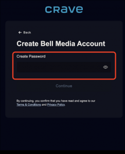 Activate an EBOX TV account on Crave | EBOX