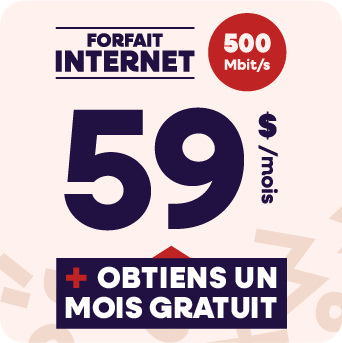 On t'offre  1 mois gratuit!